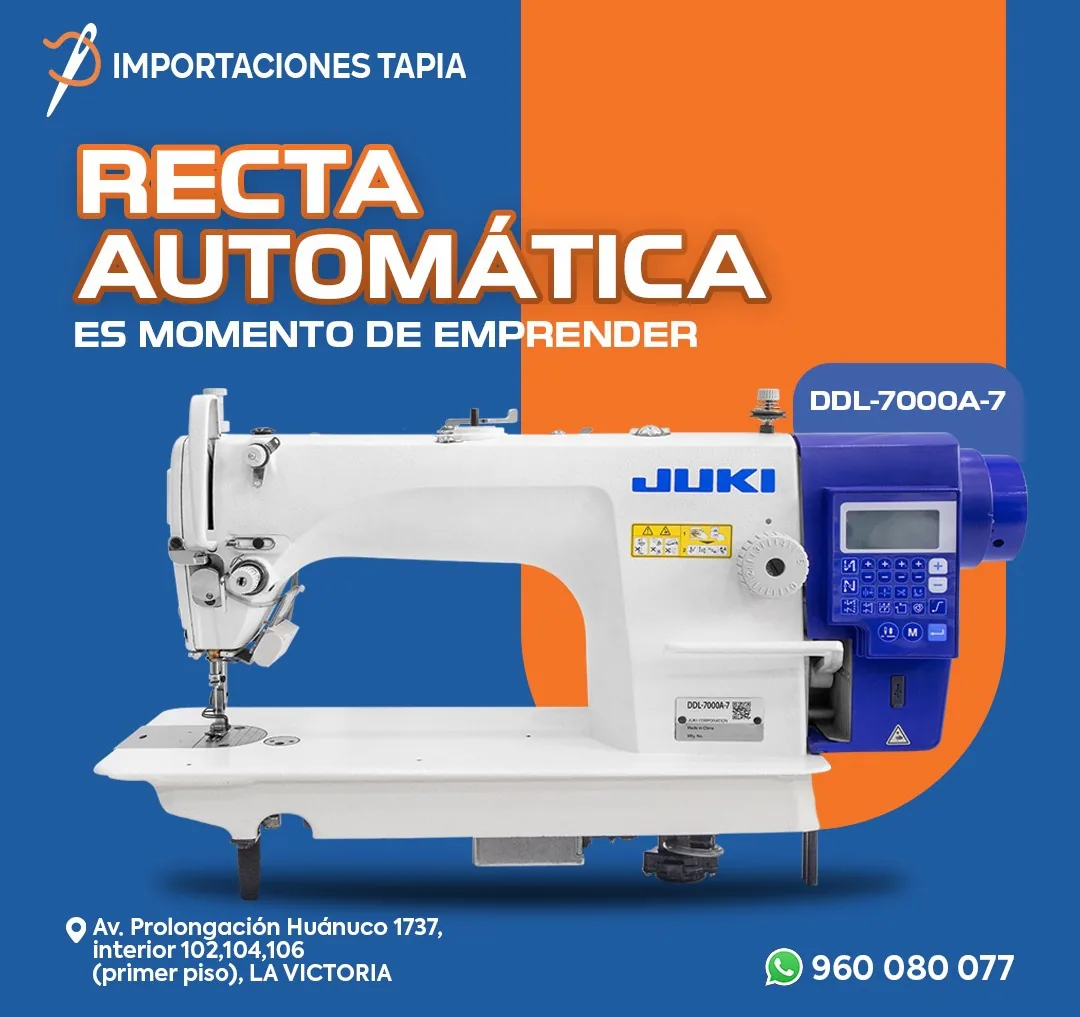 RECTA AUTOMÁTICA - JUKI DDL7000A